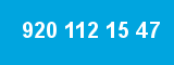 920 112 15 47 920 112 15 47